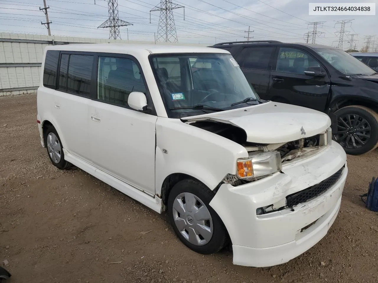 2006 Toyota Scion Xb VIN: JTLKT324664034838 Lot: 77136554