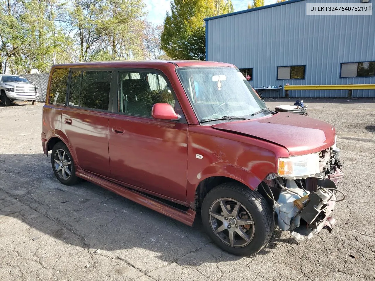 2006 Toyota Scion Xb VIN: JTLKT324764075219 Lot: 77903864