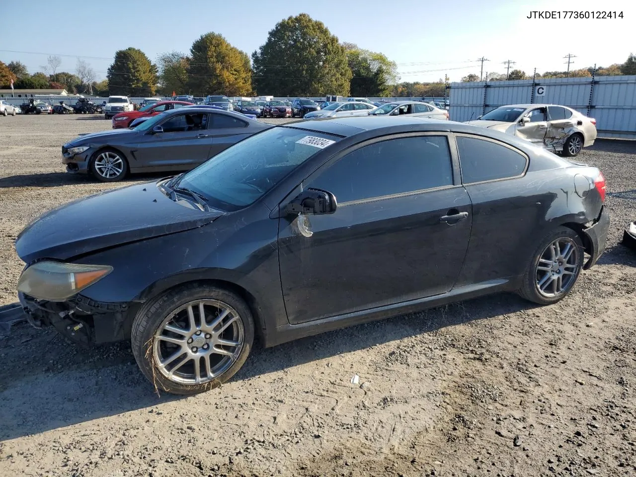 2006 Toyota Scion Tc VIN: JTKDE177360122414 Lot: 77983034