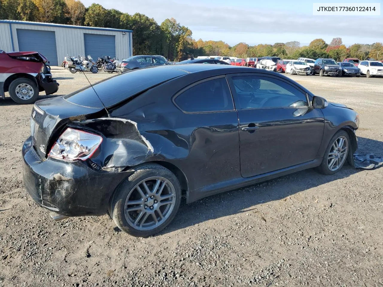 2006 Toyota Scion Tc VIN: JTKDE177360122414 Lot: 77983034