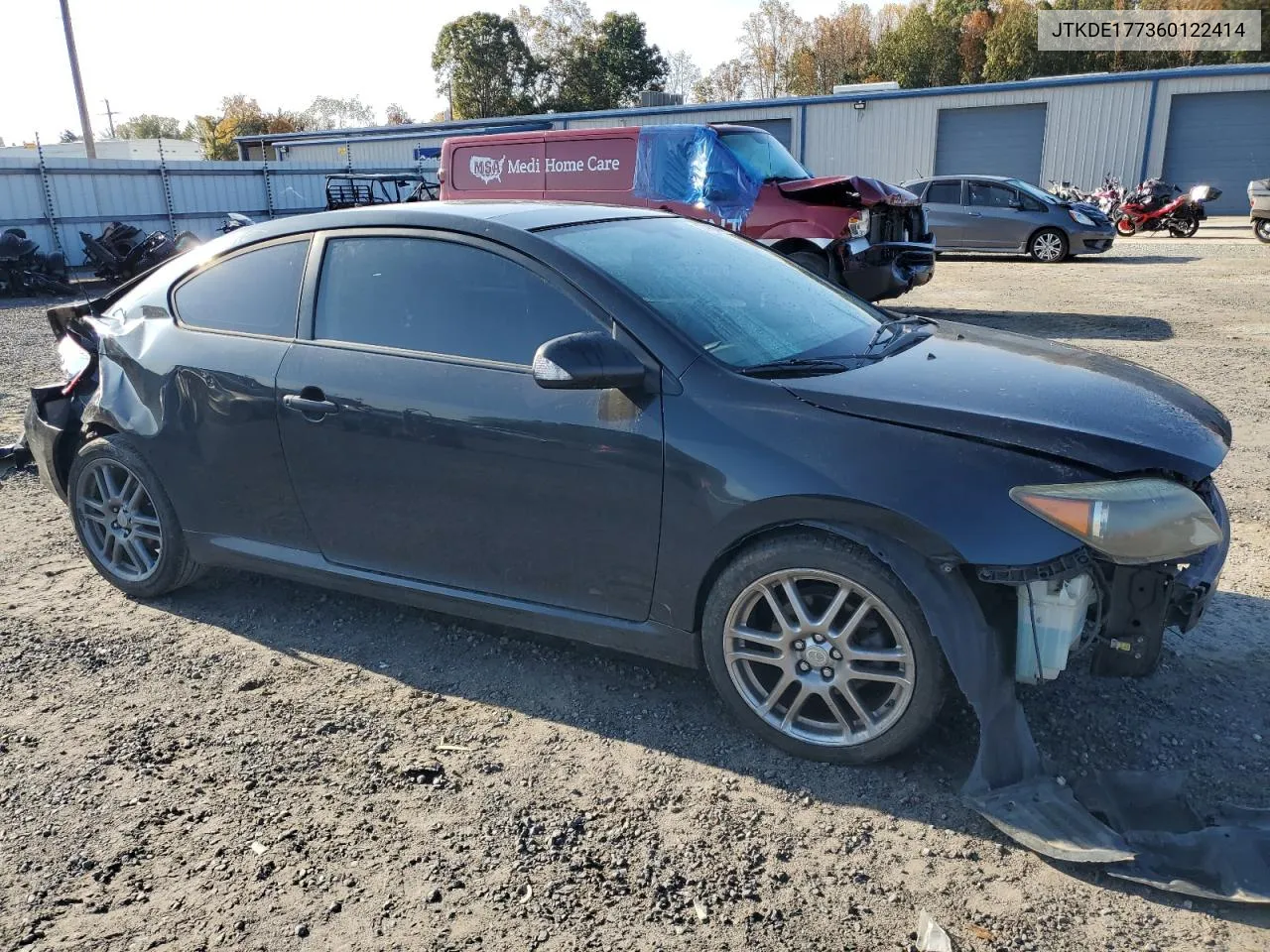 2006 Toyota Scion Tc VIN: JTKDE177360122414 Lot: 77983034