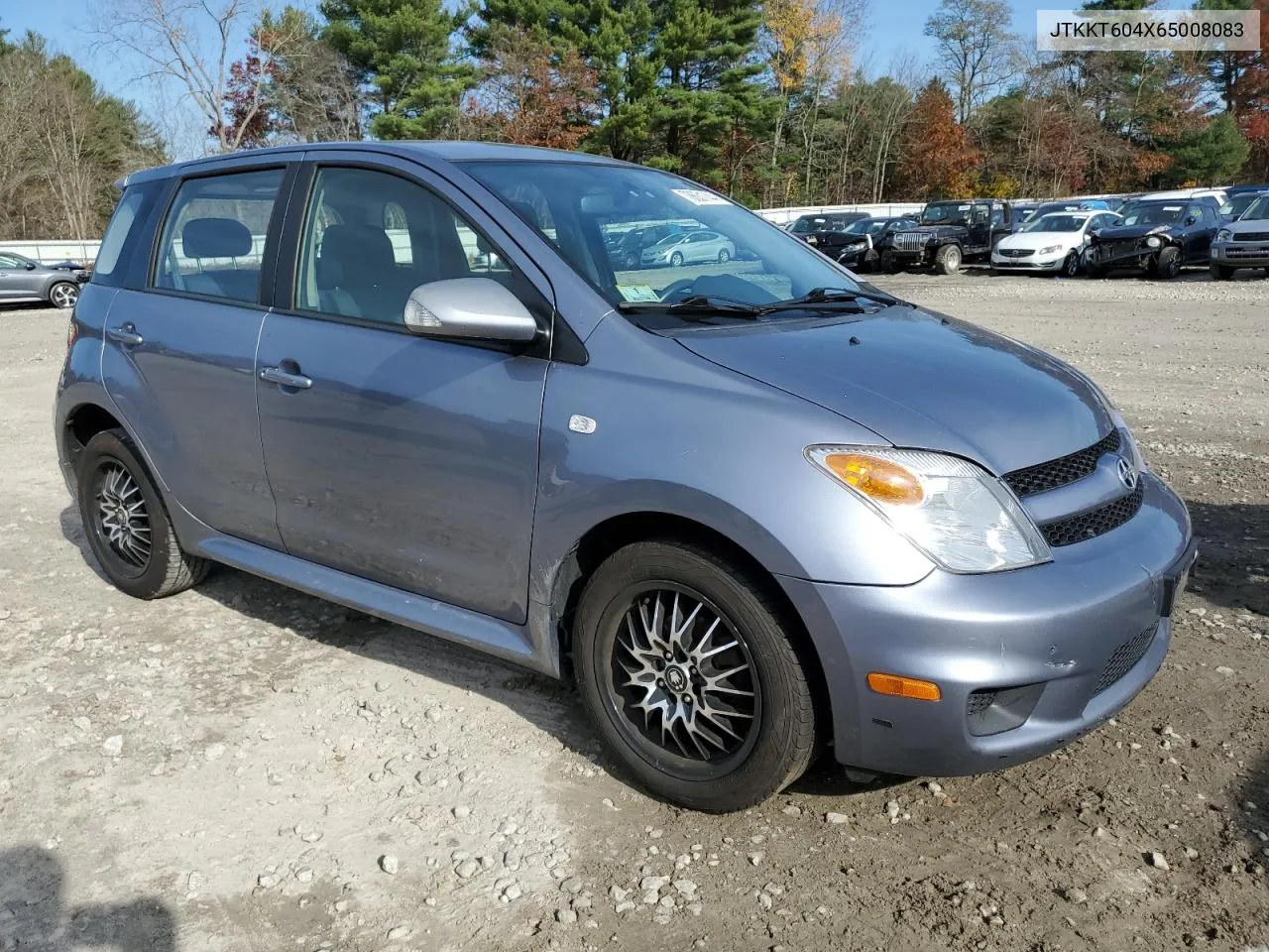 2006 Toyota Scion Xa VIN: JTKKT604X65008083 Lot: 78631744