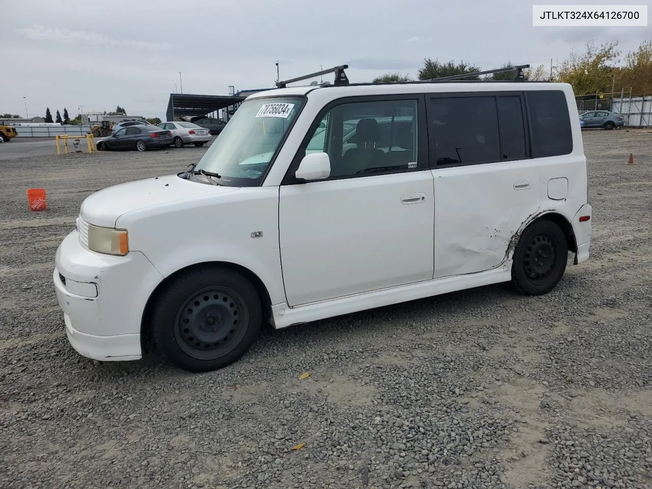 2006 Toyota Scion Xb VIN: JTLKT324X64126700 Lot: 78756034