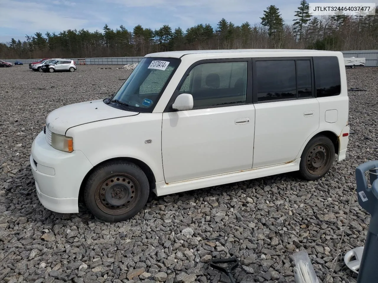 2006 Toyota Scion Xb VIN: JTLKT324464037477 Lot: 79702864