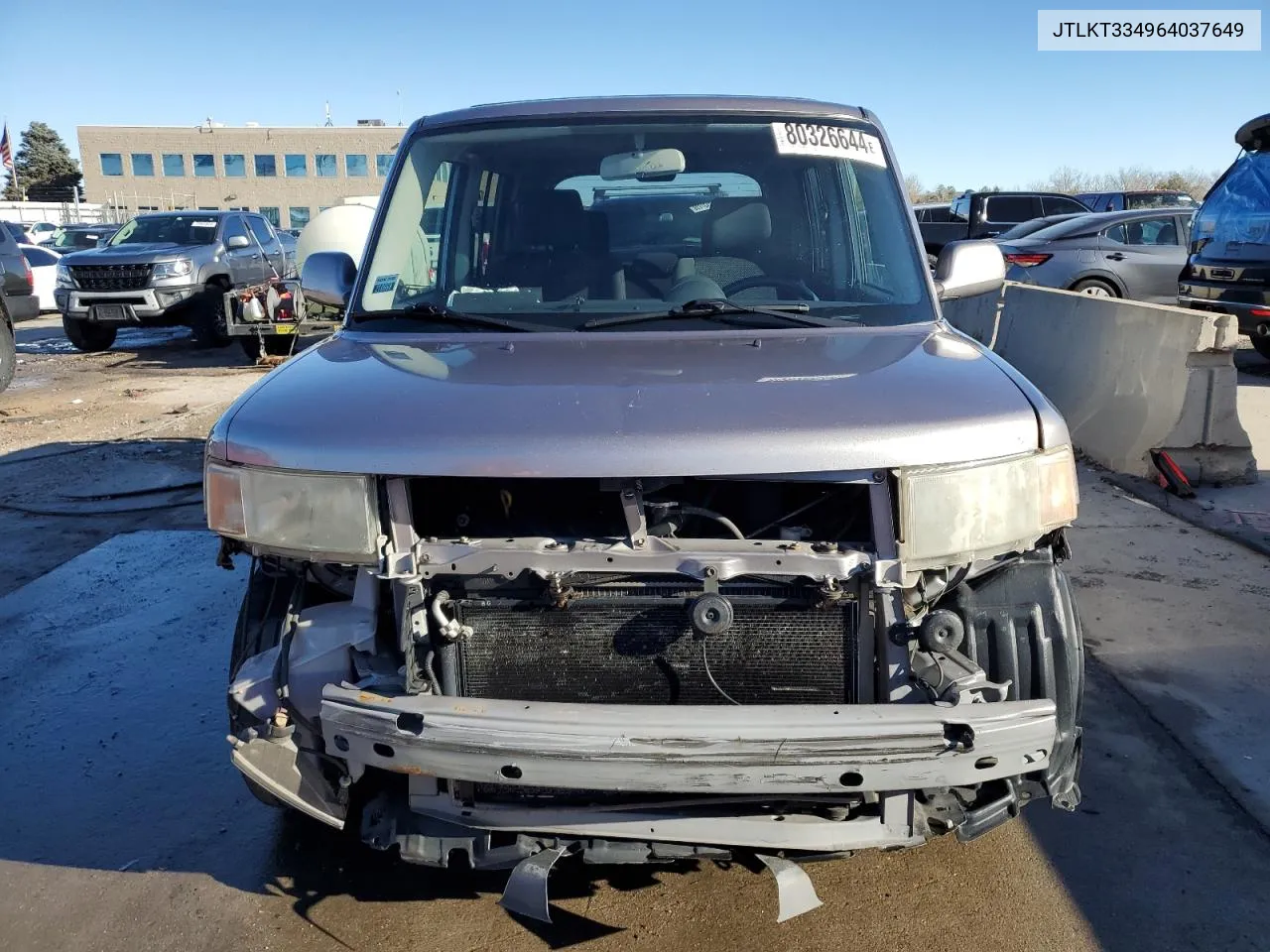 2006 Toyota Scion Xb VIN: JTLKT334964037649 Lot: 80326644