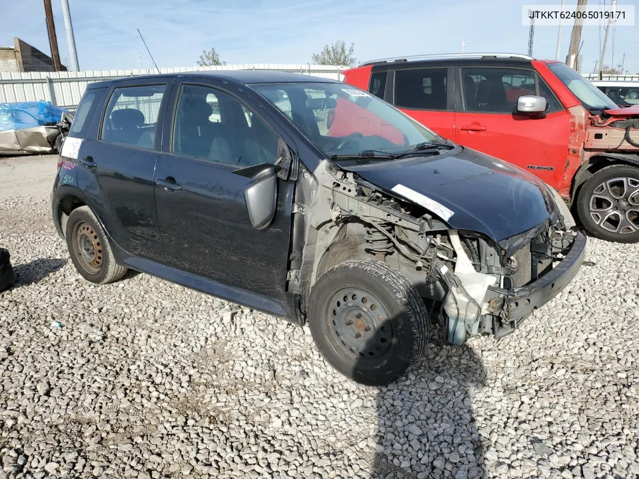 2006 Toyota Scion Xa VIN: JTKKT624065019171 Lot: 80562204