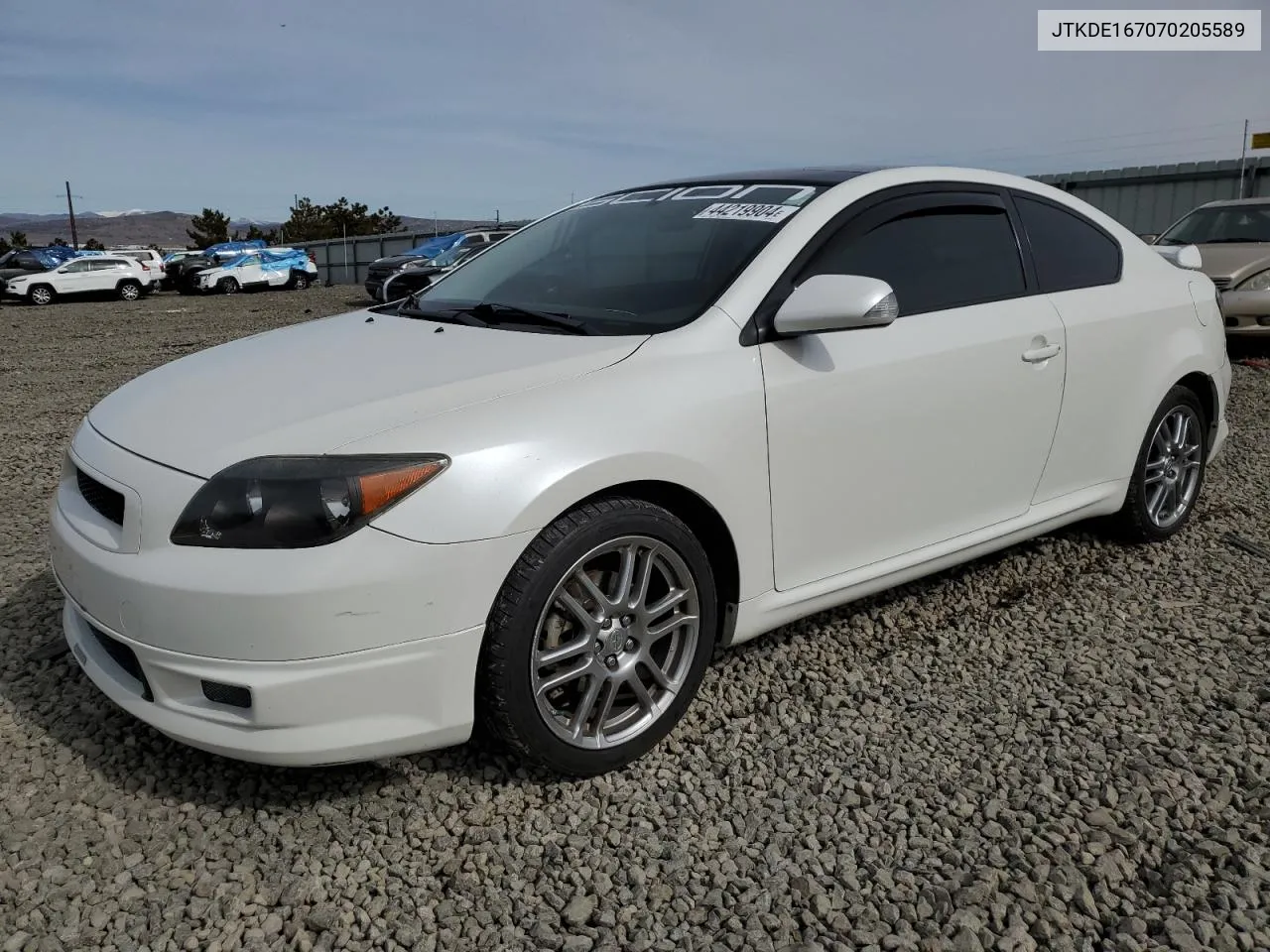 2007 Toyota Scion Tc VIN: JTKDE167070205589 Lot: 44219904