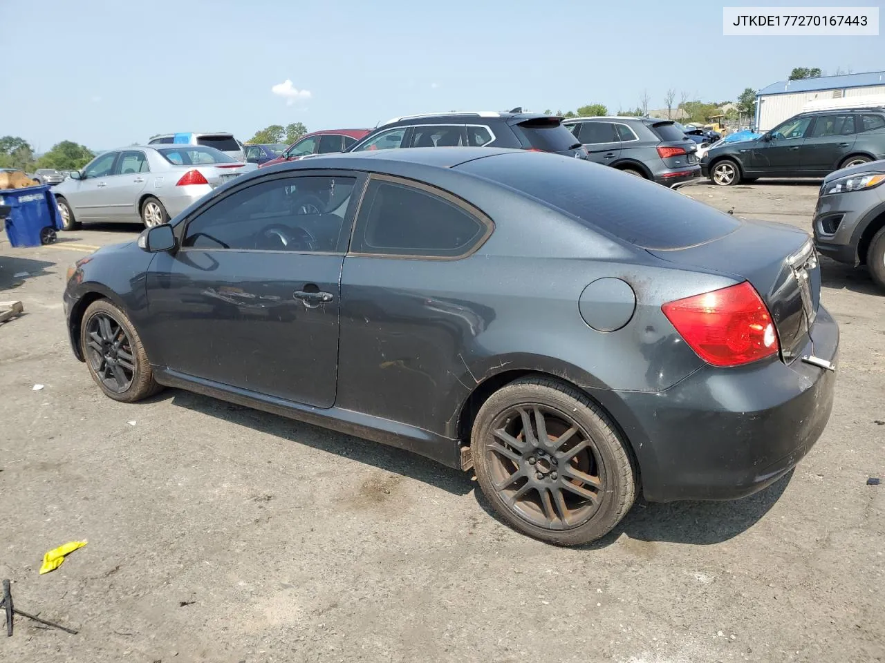 2007 Toyota Scion Tc VIN: JTKDE177270167443 Lot: 67860324