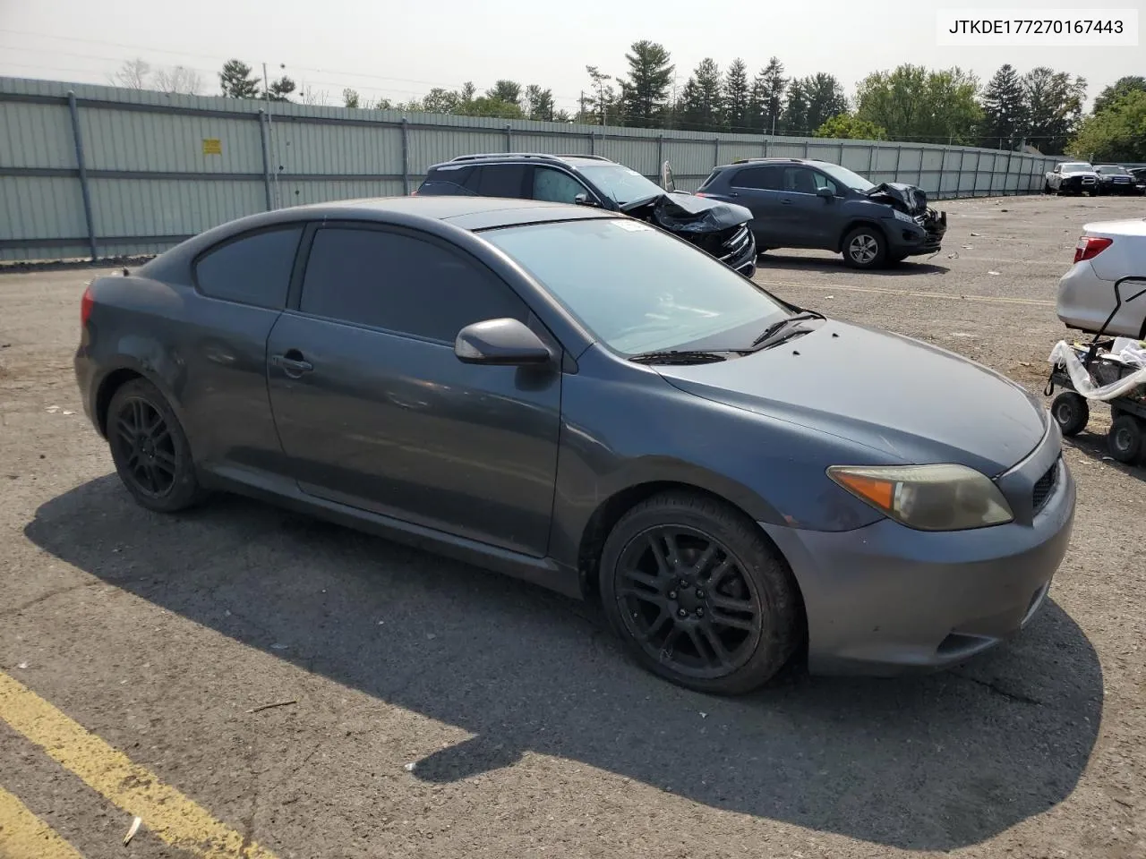 2007 Toyota Scion Tc VIN: JTKDE177270167443 Lot: 67860324