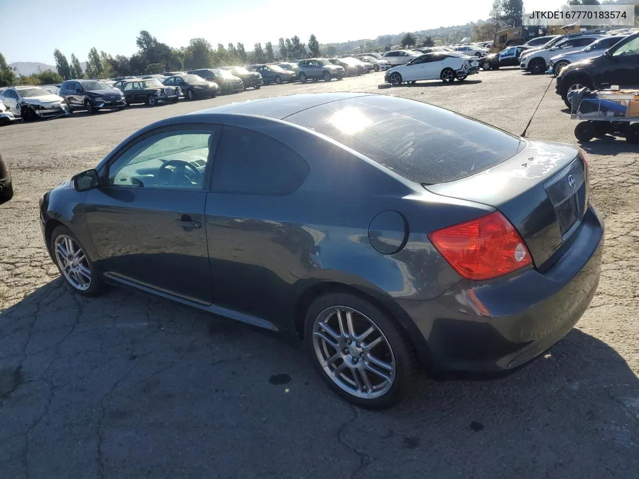 JTKDE167770183574 2007 Toyota Scion Tc