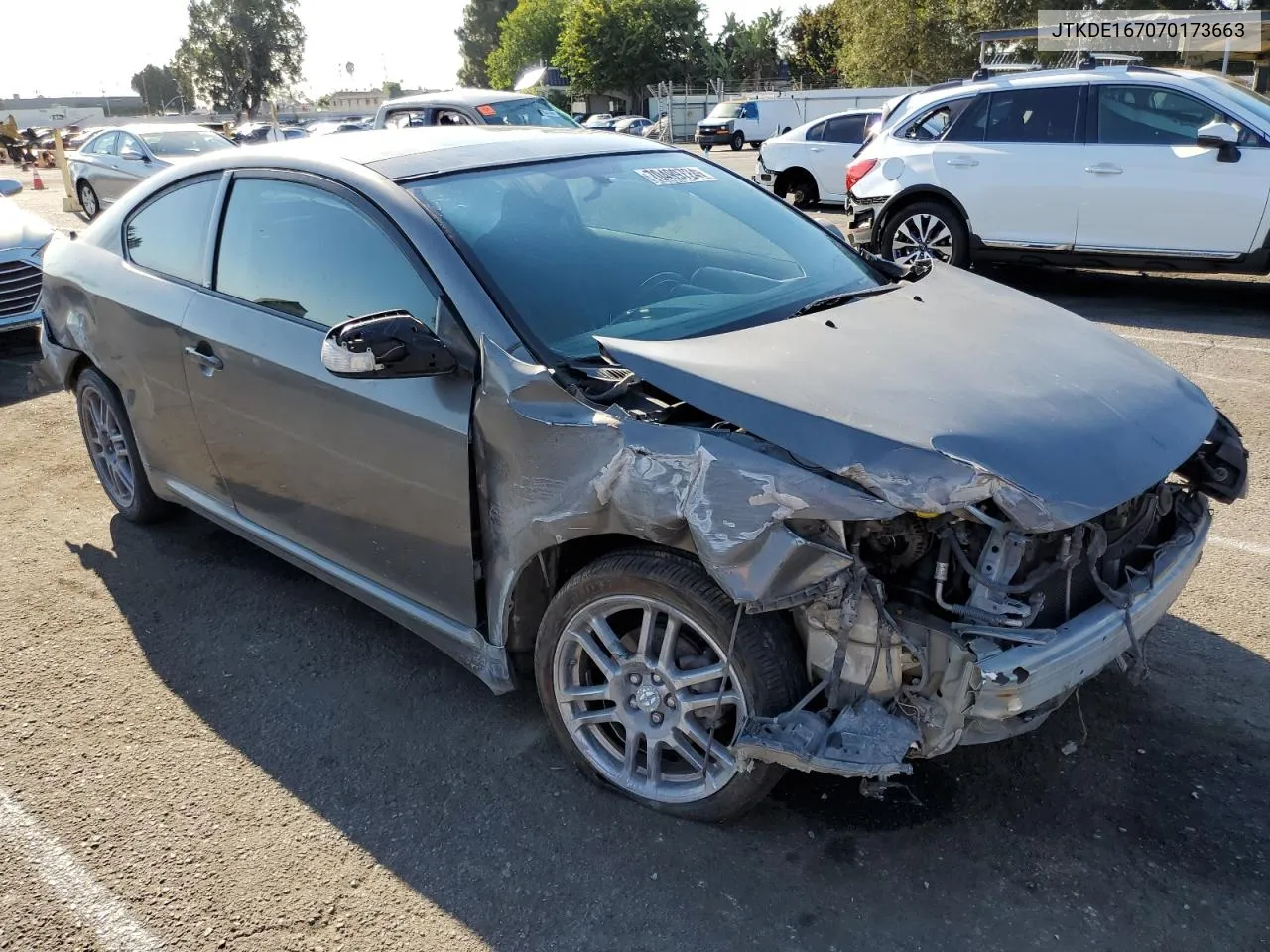 2007 Toyota Scion Tc VIN: JTKDE167070173663 Lot: 70499724