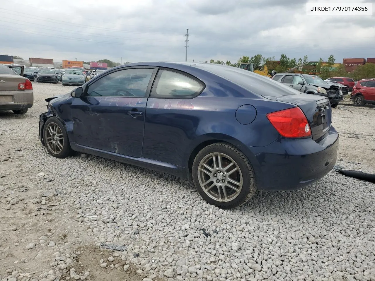 2007 Toyota Scion Tc VIN: JTKDE177970174356 Lot: 72460694