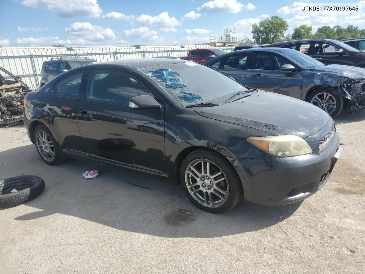 2007 Toyota Scion Tc VIN: JTKDE177X70197645 Lot: 72820414