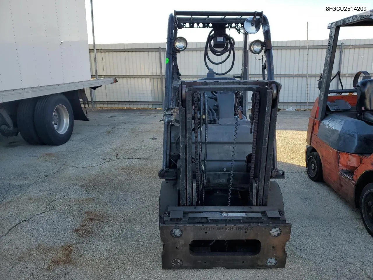 2007 Toyota Forklift VIN: 8FGCU2514209 Lot: 74162904