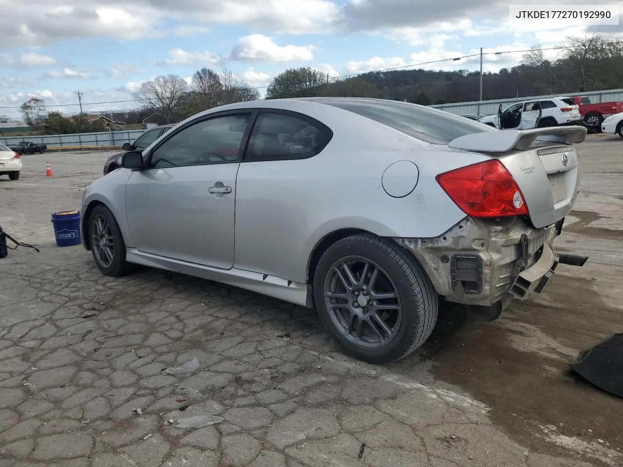 2007 Toyota Scion Tc VIN: JTKDE177270192990 Lot: 78984354