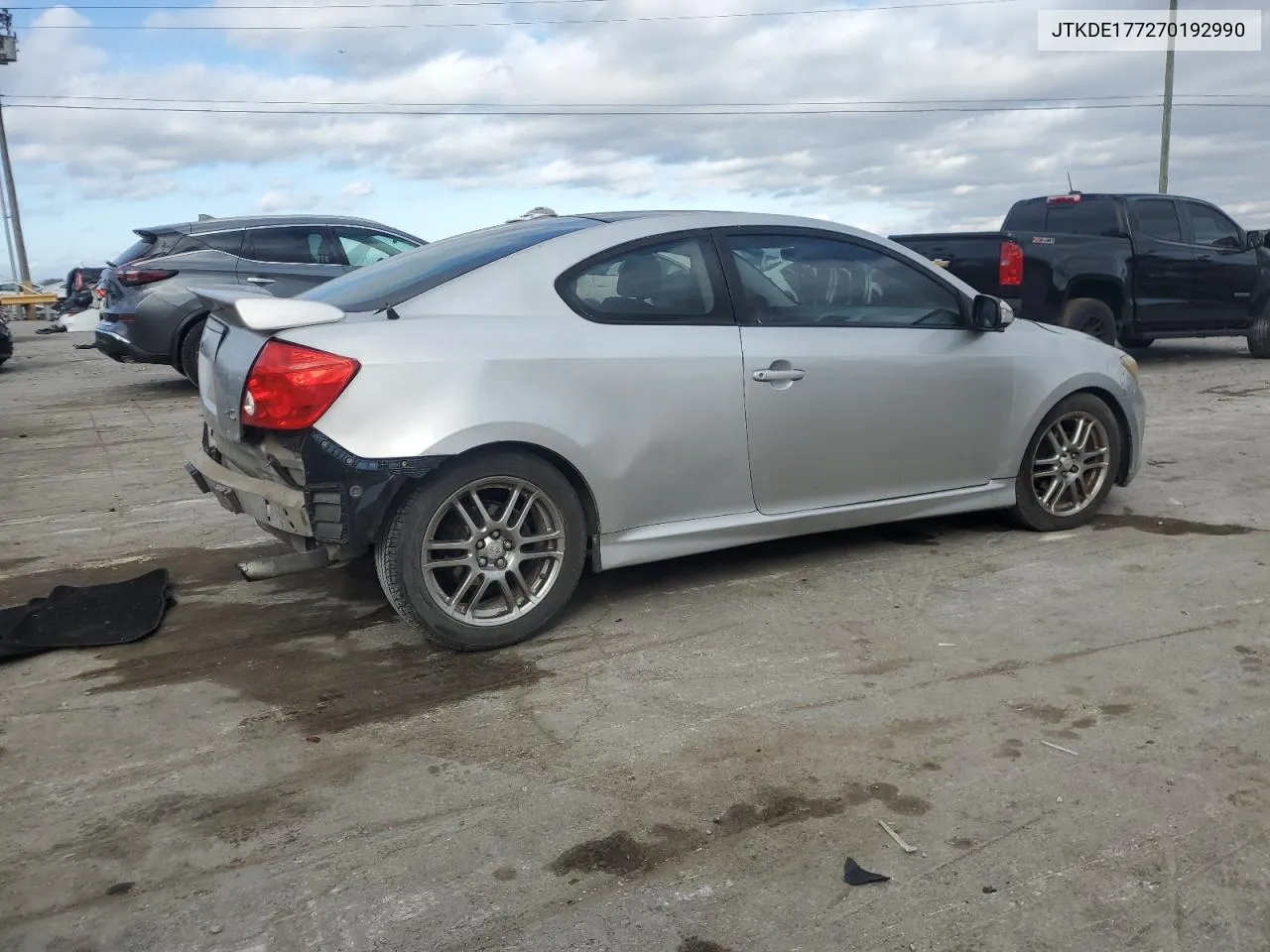 2007 Toyota Scion Tc VIN: JTKDE177270192990 Lot: 78984354