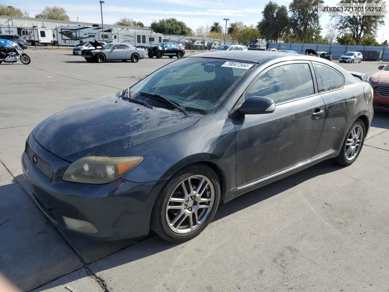 2007 Toyota Scion Tc VIN: JTKDE177170155252 Lot: 79047344