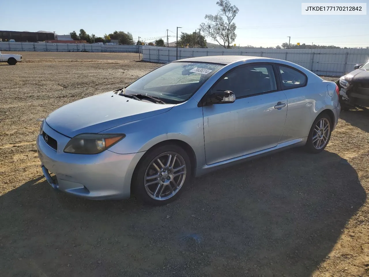 2007 Toyota Scion Tc VIN: JTKDE177170212842 Lot: 79636314