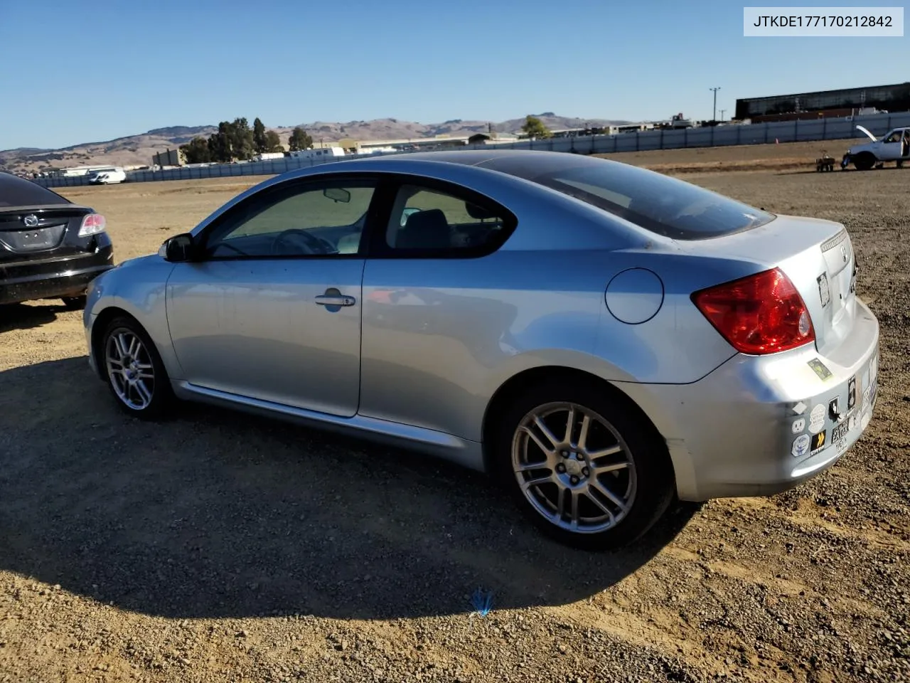 2007 Toyota Scion Tc VIN: JTKDE177170212842 Lot: 79636314