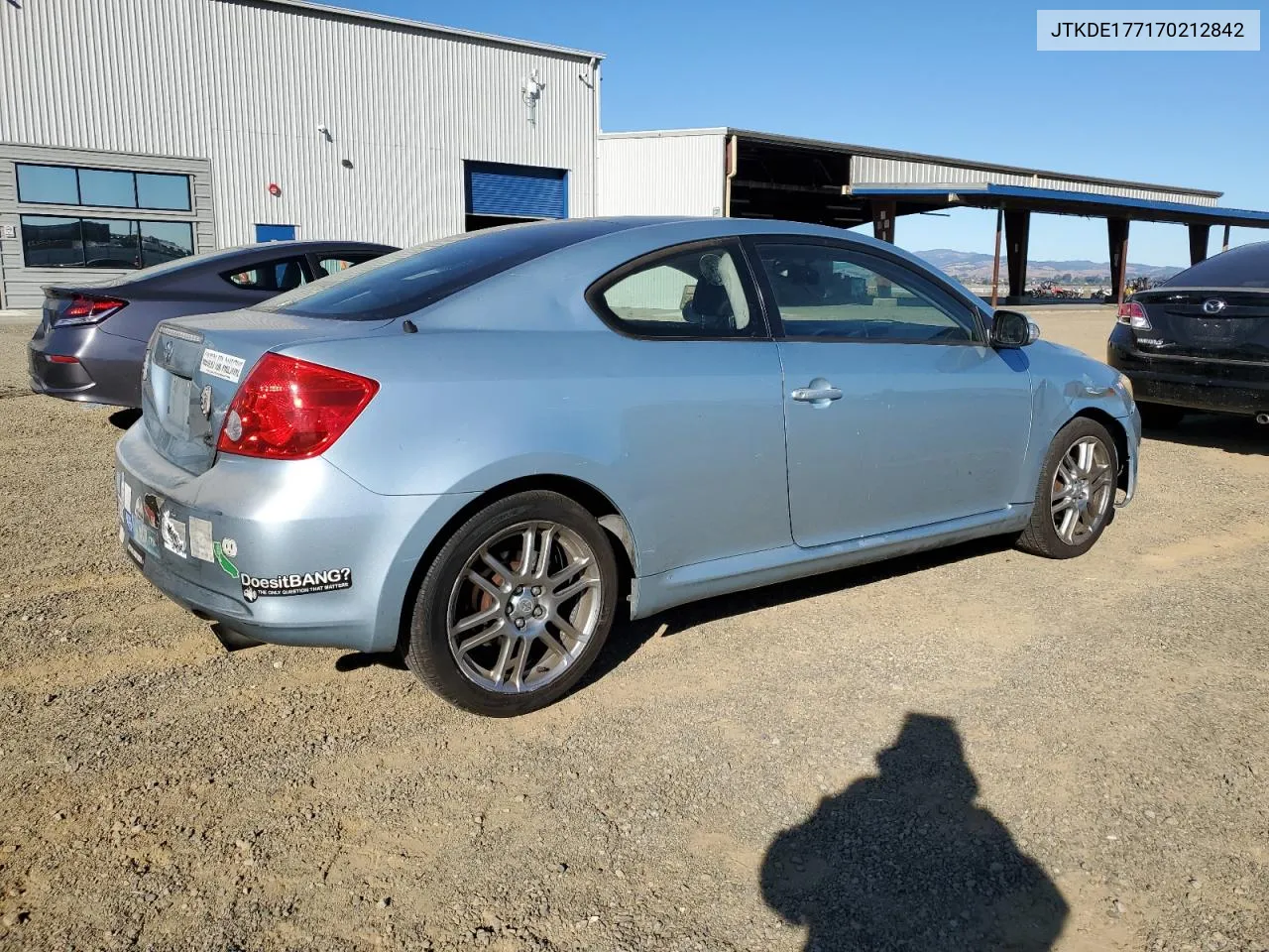 2007 Toyota Scion Tc VIN: JTKDE177170212842 Lot: 79636314