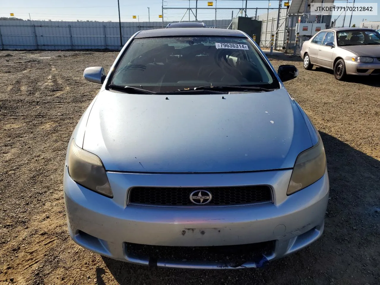 2007 Toyota Scion Tc VIN: JTKDE177170212842 Lot: 79636314