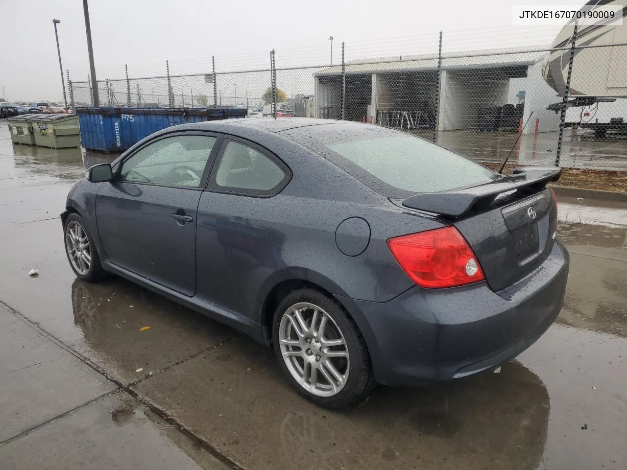 2007 Toyota Scion Tc VIN: JTKDE167070190009 Lot: 80294284