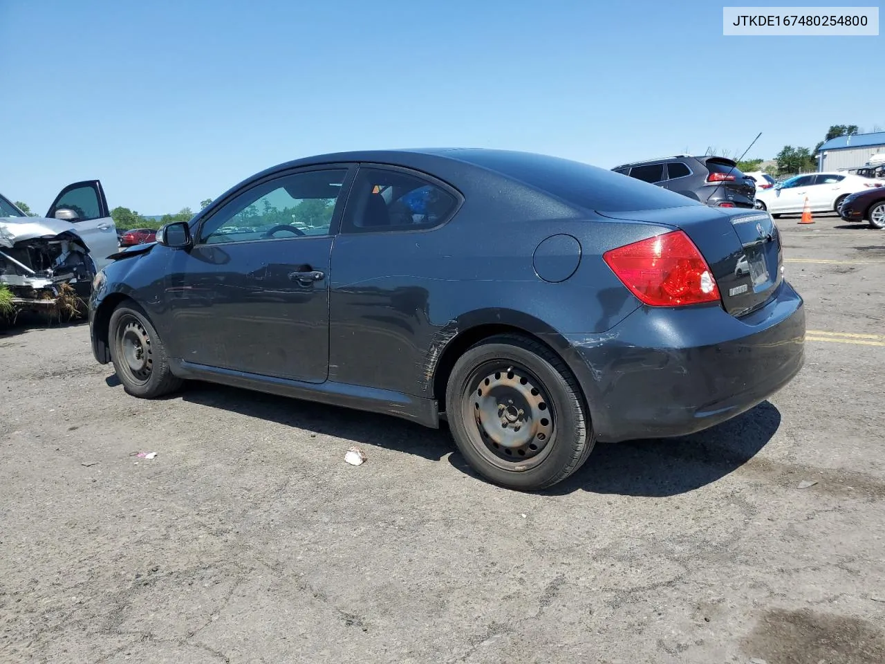 2008 Toyota Scion Tc VIN: JTKDE167480254800 Lot: 64053574