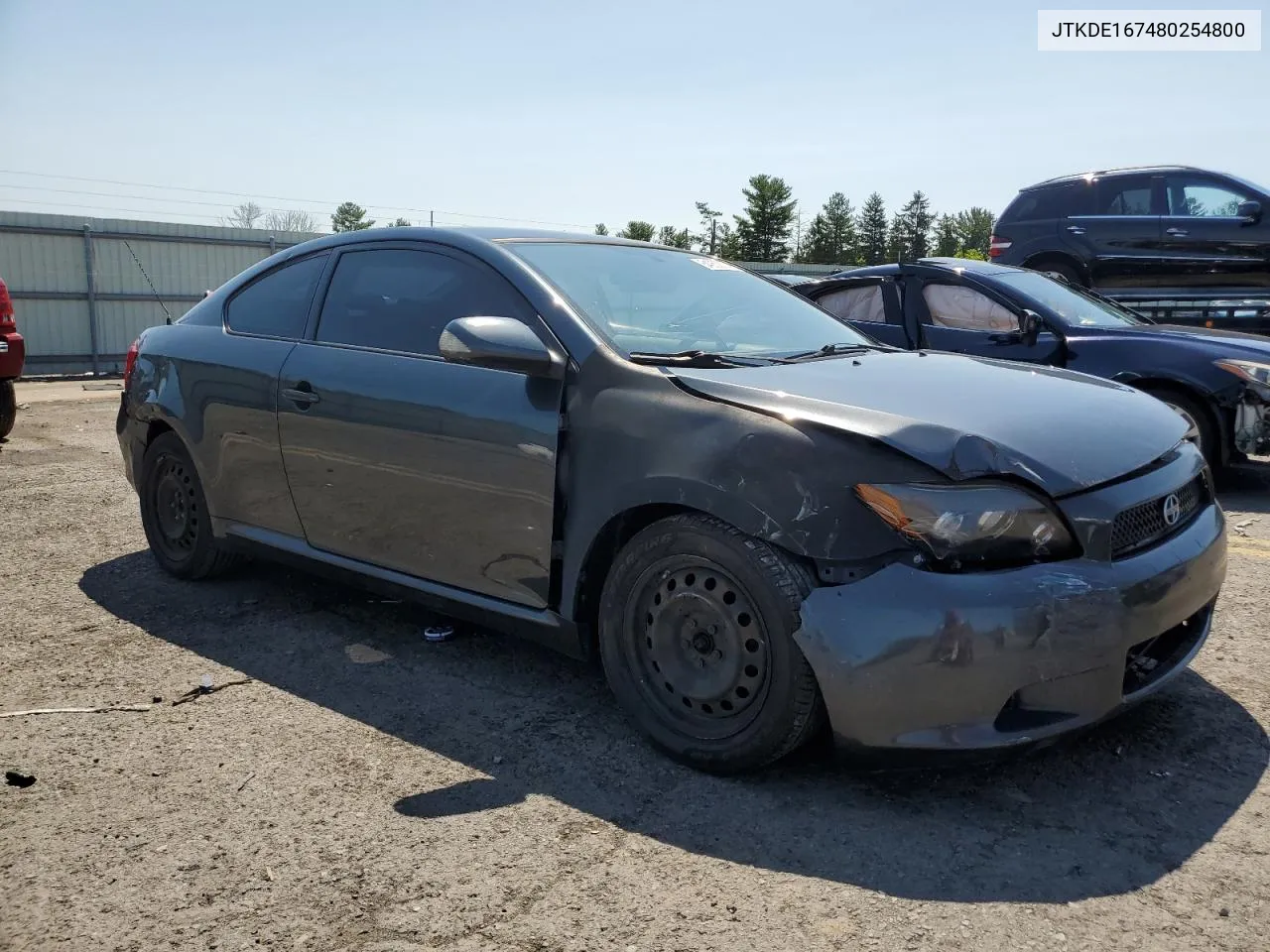 2008 Toyota Scion Tc VIN: JTKDE167480254800 Lot: 64053574