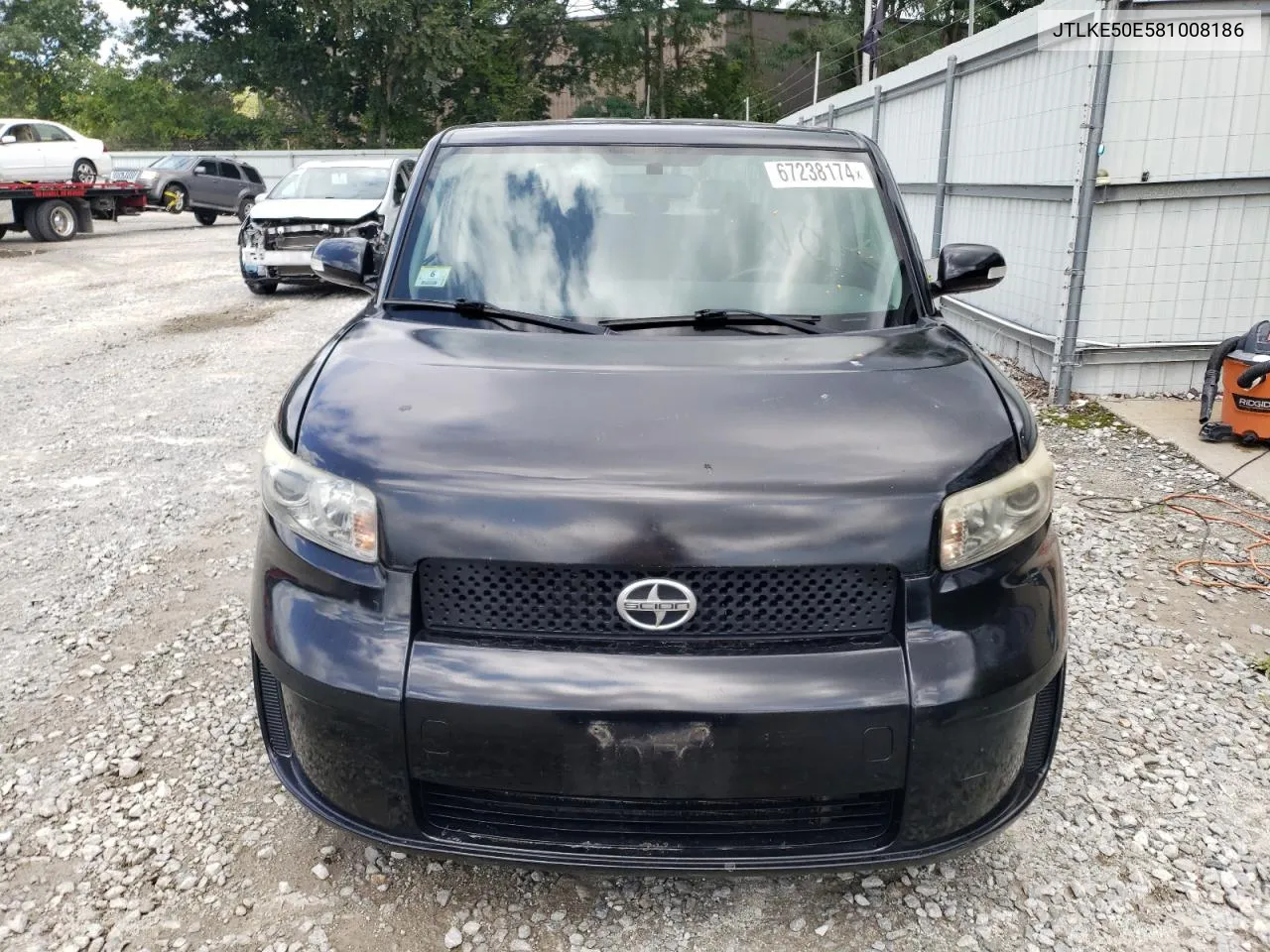 2008 Toyota Scion Xb VIN: JTLKE50E581008186 Lot: 67238174