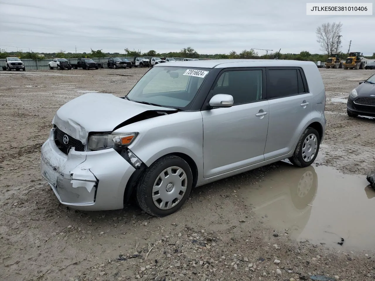 2008 Toyota Scion Xb VIN: JTLKE50E381010406 Lot: 72016624