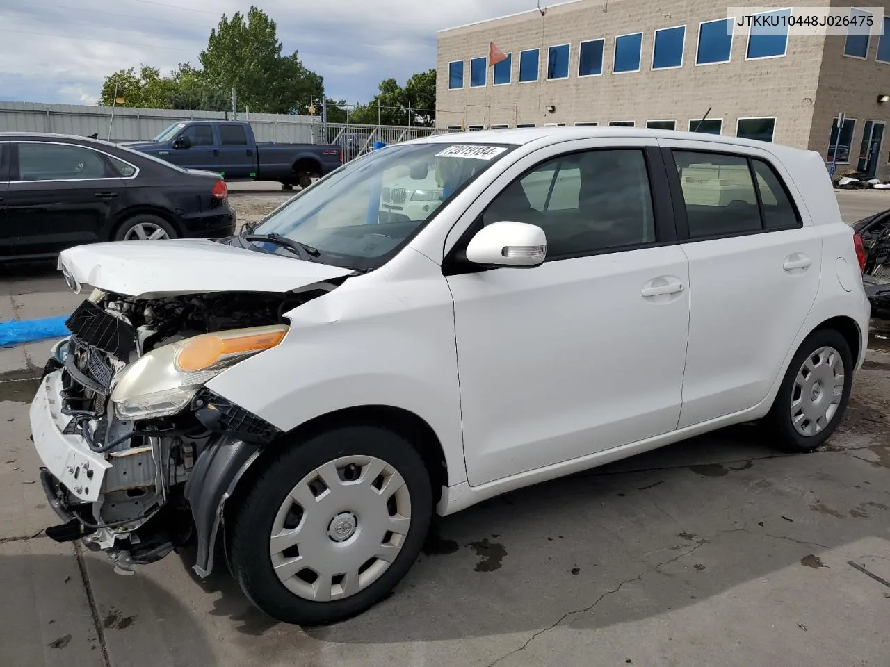 2008 Toyota Scion Xd VIN: JTKKU10448J026475 Lot: 72019184