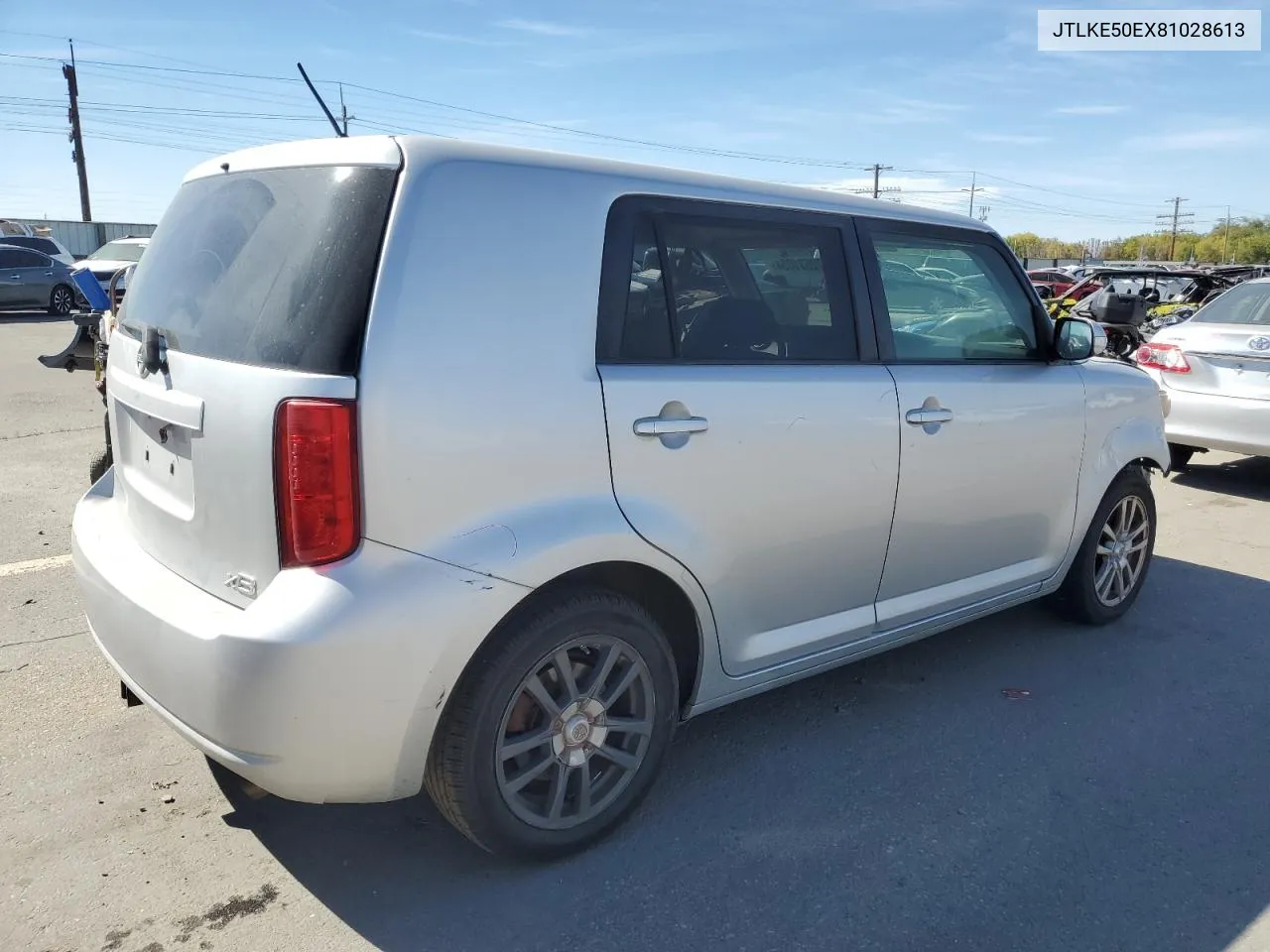 2008 Toyota Scion Xb VIN: JTLKE50EX81028613 Lot: 72631054