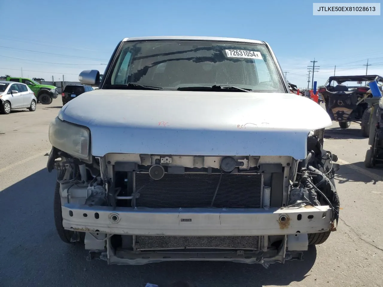 2008 Toyota Scion Xb VIN: JTLKE50EX81028613 Lot: 72631054