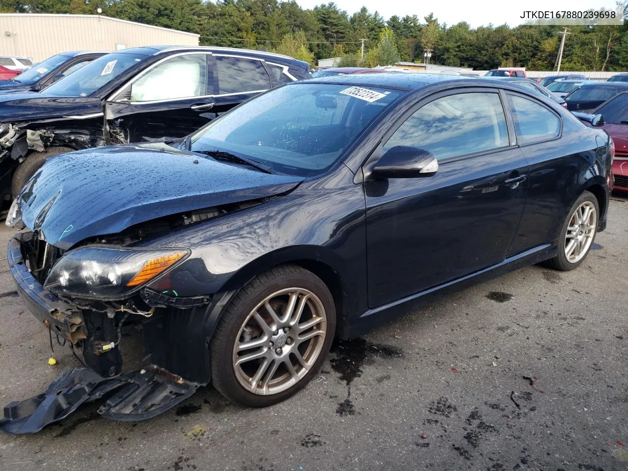 2008 Toyota Scion Tc VIN: JTKDE167880239698 Lot: 73522314