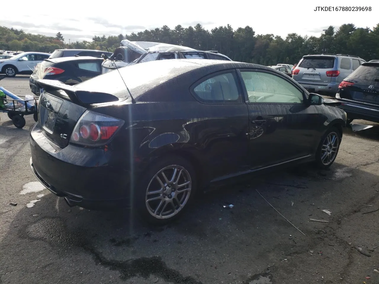 2008 Toyota Scion Tc VIN: JTKDE167880239698 Lot: 73522314