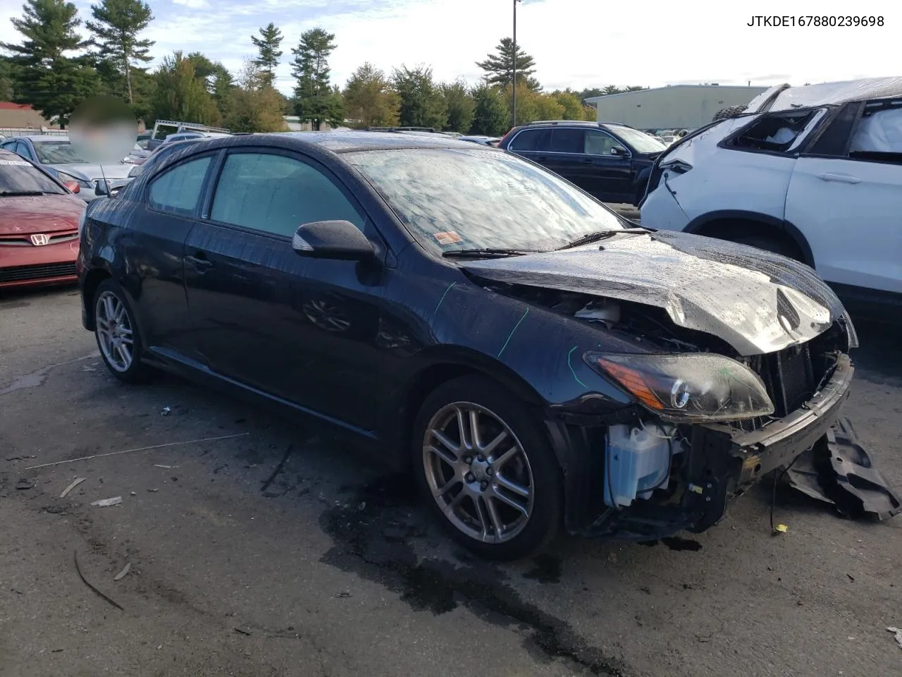 2008 Toyota Scion Tc VIN: JTKDE167880239698 Lot: 73522314