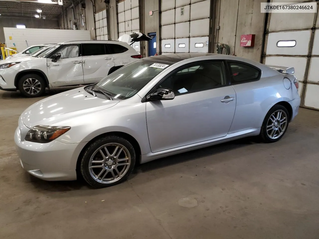 2008 Toyota Scion Tc VIN: JTKDE167380246624 Lot: 74130824