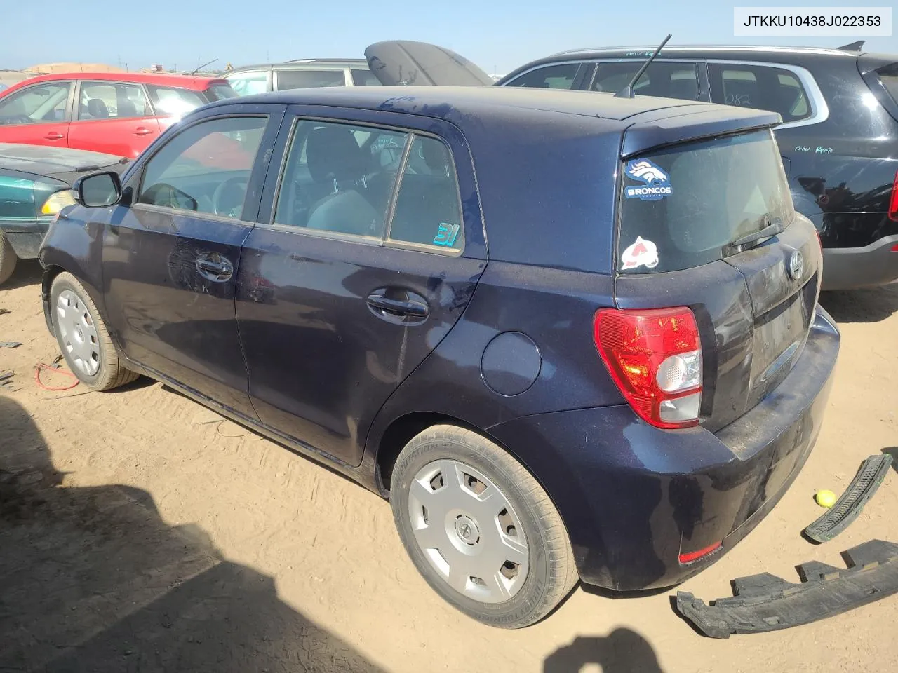 JTKKU10438J022353 2008 Toyota Scion Xd