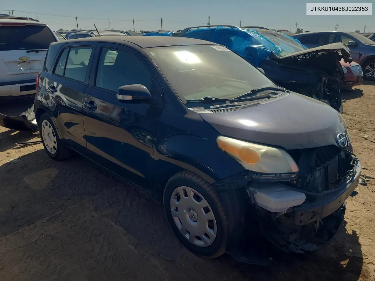 2008 Toyota Scion Xd VIN: JTKKU10438J022353 Lot: 74668584