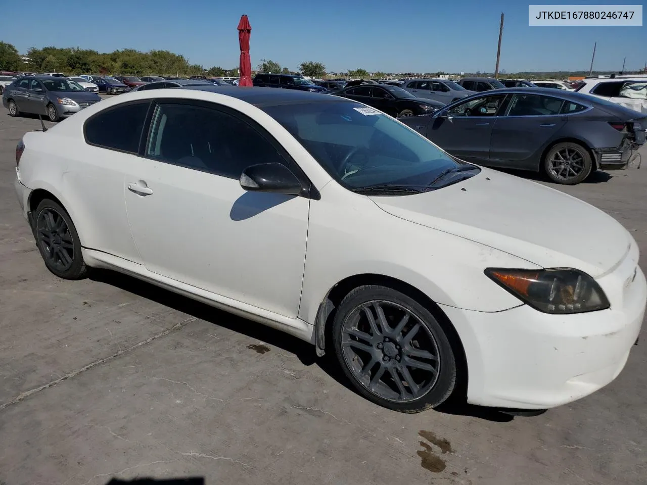 2008 Toyota Scion Tc VIN: JTKDE167880246747 Lot: 75855294