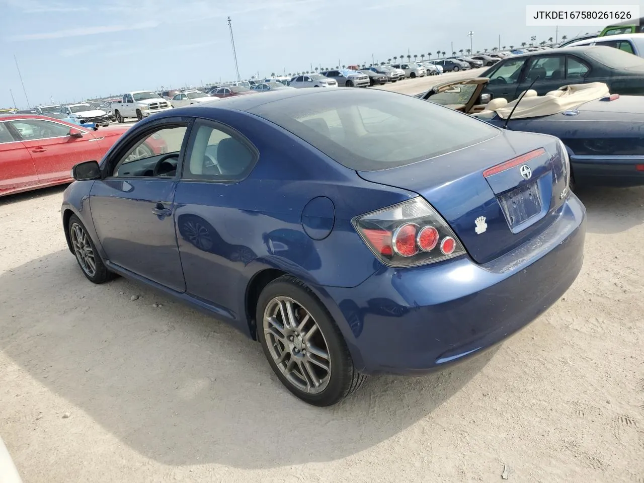 2008 Toyota Scion Tc VIN: JTKDE167580261626 Lot: 76546434