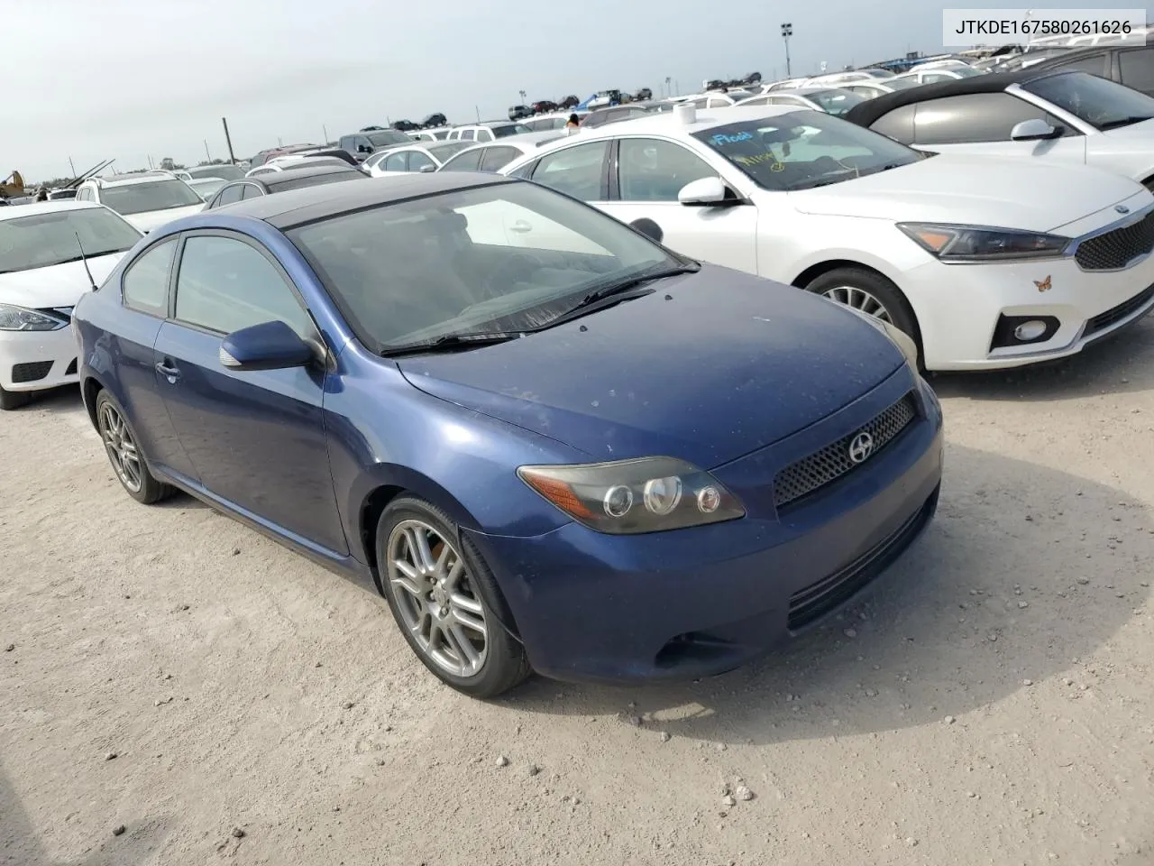 2008 Toyota Scion Tc VIN: JTKDE167580261626 Lot: 76546434