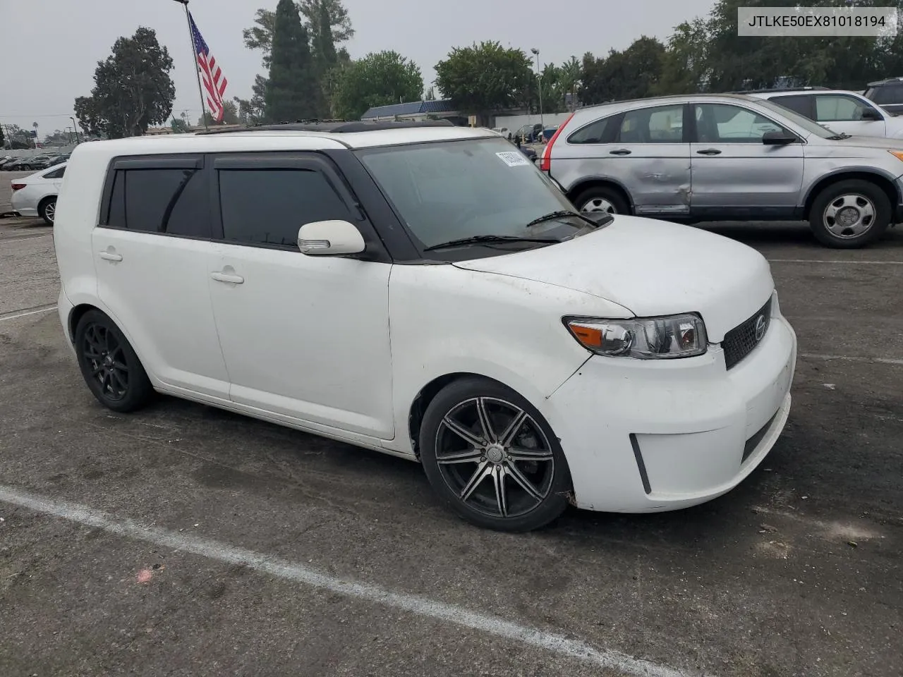 2008 Toyota Scion Xb VIN: JTLKE50EX81018194 Lot: 76593044