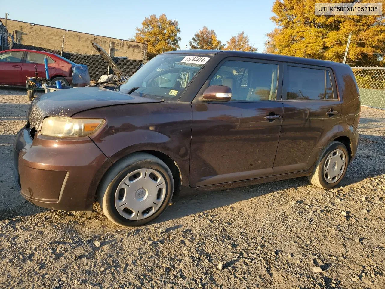 2008 Toyota Scion Xb VIN: JTLKE50EX81052135 Lot: 76744414