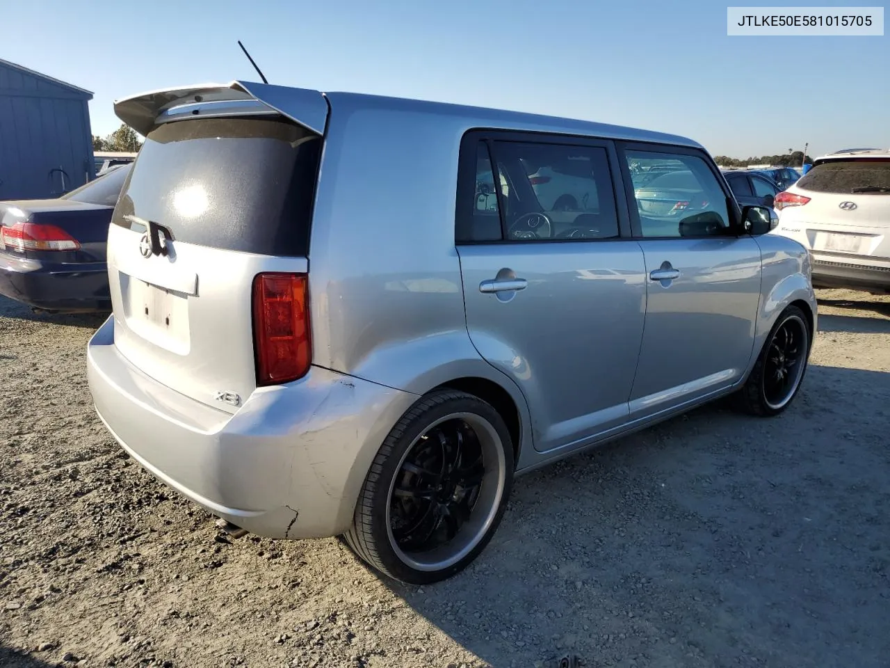 2008 Toyota Scion Xb VIN: JTLKE50E581015705 Lot: 77486534