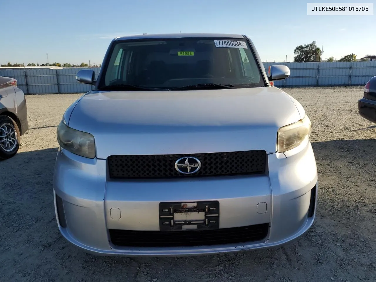 2008 Toyota Scion Xb VIN: JTLKE50E581015705 Lot: 77486534