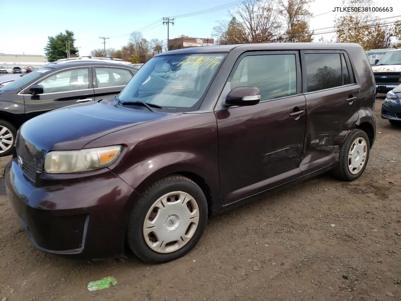 2008 Toyota Scion Xb VIN: JTLKE50E381006663 Lot: 78069044