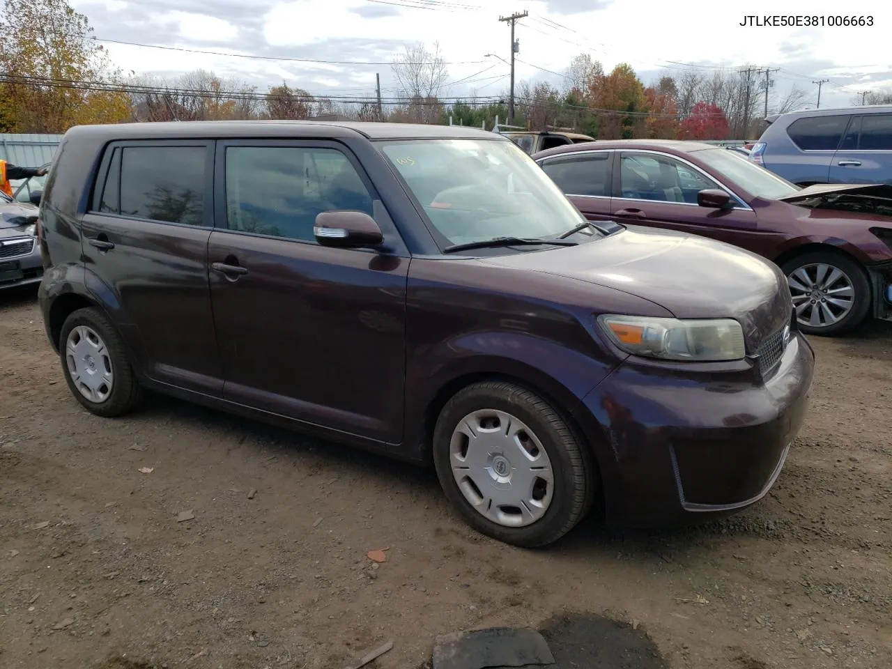 2008 Toyota Scion Xb VIN: JTLKE50E381006663 Lot: 78069044