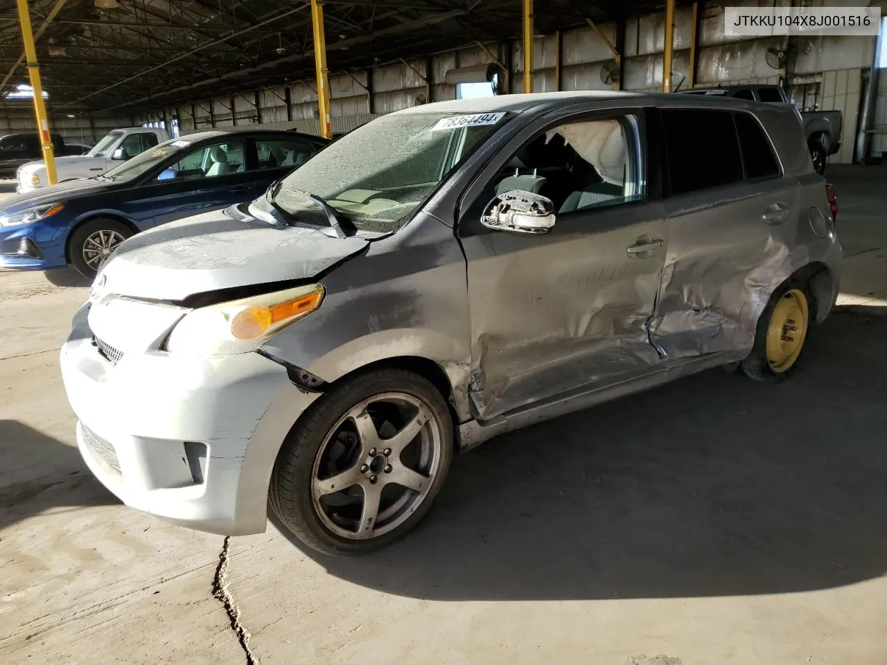 2008 Toyota Scion Xd VIN: JTKKU104X8J001516 Lot: 78364494