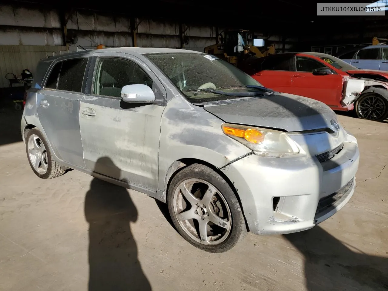 2008 Toyota Scion Xd VIN: JTKKU104X8J001516 Lot: 78364494